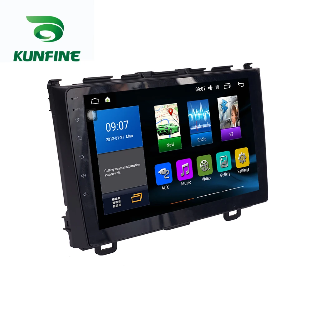 Автомобильный DVD плеер 8 ядерный Android 10 0 GPS навигация стерео для Honda CRV 2007 2011 радио