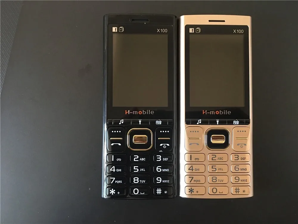 X100 три sim карты мобильный телефон Bluetooth фонарик MP3 MP4 Радио Камера Whatsapp BigHorn Senior 2 8