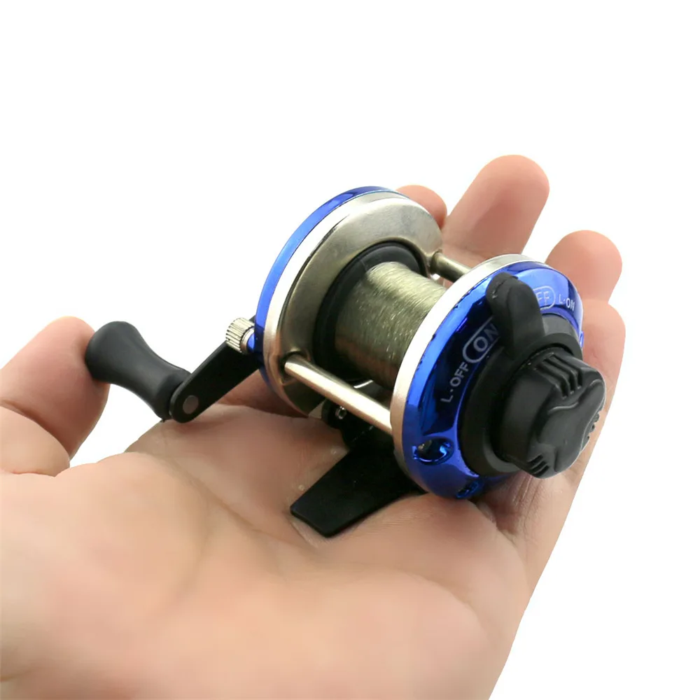 Mini Winter Fishing Spinning Reel Baitcast Raft Right Hand Wheel