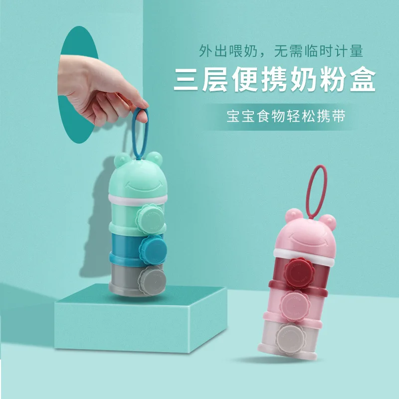 

Snacks Powdered Milk Adorable. Knob Open Side Three Layers Powdered Milk Case Portable Powdered Milk Box Will Capacity 8818