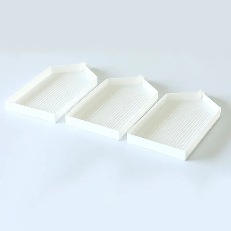 

5Pcs/Set Plastic Rhinestone Tray Plate Diamond Painting Cross-Stich Embroidery Accessories