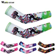 Weimostar велосипедные грелки женские для защиты от солнца во время езды на велосипеде рукав крышка горный велосипед компрессионный Чехол Гольф Фиксатор руки