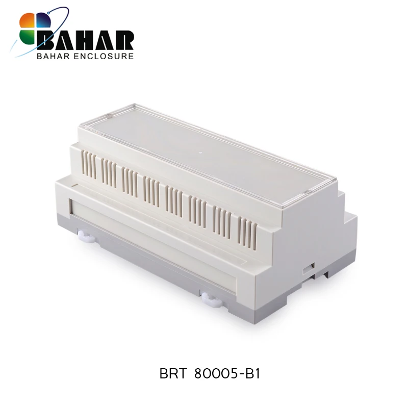 Din рейка электрическая коробка 4 шт BRT 80005 bahar пластиковый корпус 158*87*60