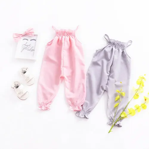 Emmababy/Лидер продаж для новорожденных маленьких девочек цветочный комбинезоны малышек цветок кисточкой одежда маленьких