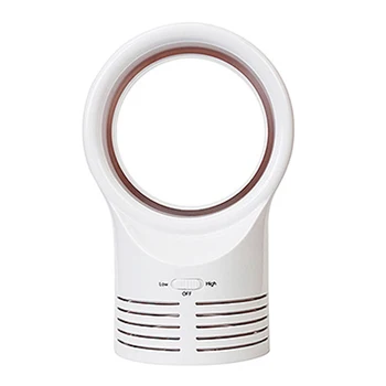 

Portable Bladeless Fan Mini Airflow Cooling Fan Adjustable Wind Speed Mute Dedicated Usb Fan For Home Office Home Appliance