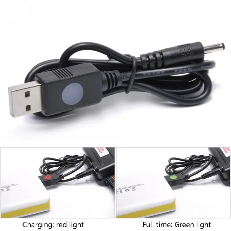 

Multi-funtional Charger Wire Cable Computer USB Head Torch Charging Cable For Headlamp Flashlight Accessory