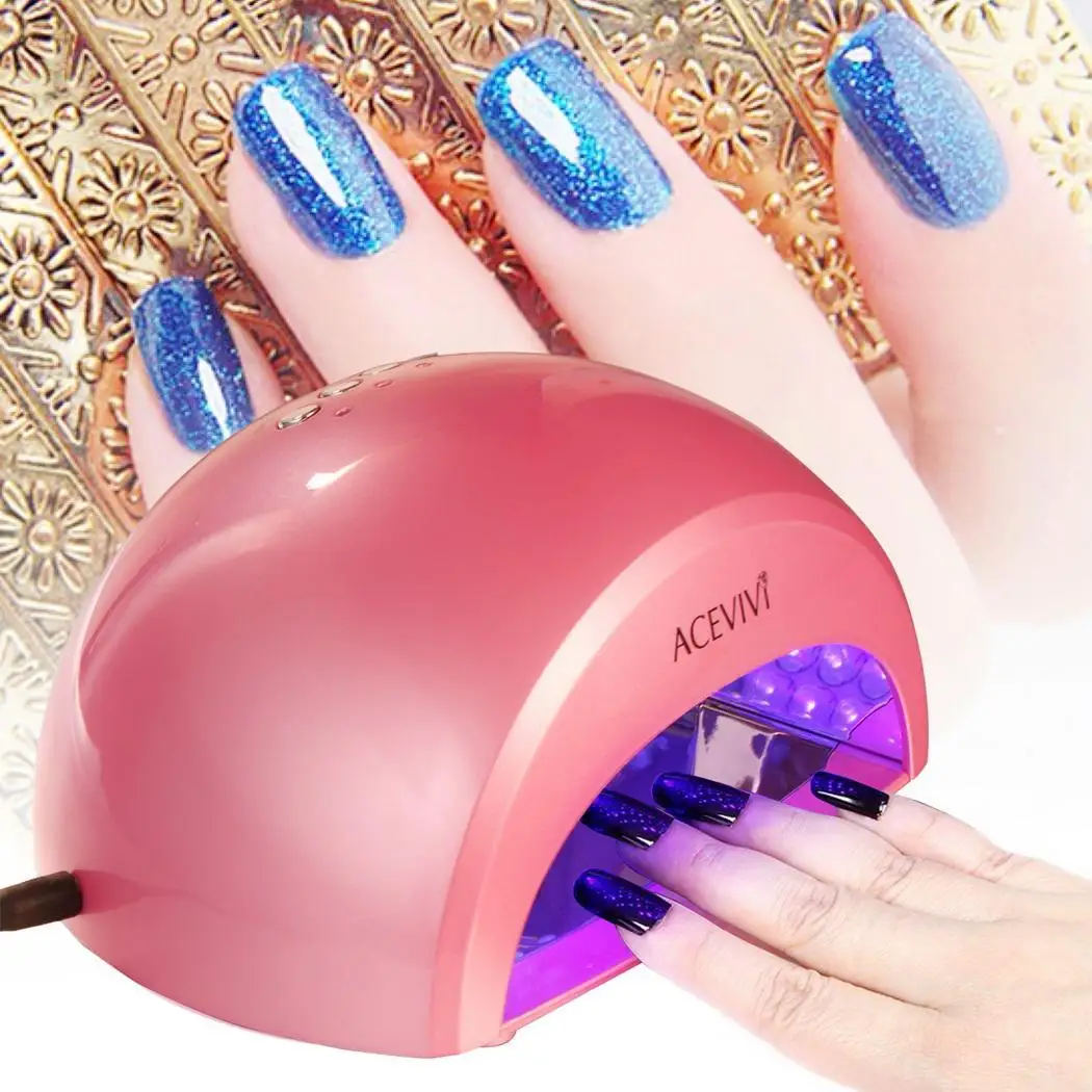 

Plug 12V US Gel Manicure Lamp PolishDryer Nail 395 Curing UK 12W Plug LED Art DC Professional Nail 405nM Light 1A