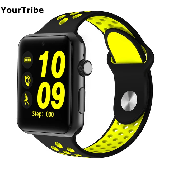 

YourTribe New DM09 PLUS Bluetooth Smart Watch for IOS Android phone Hollow strap MTK2502C Smartwatch Support Sim Card Dial Call