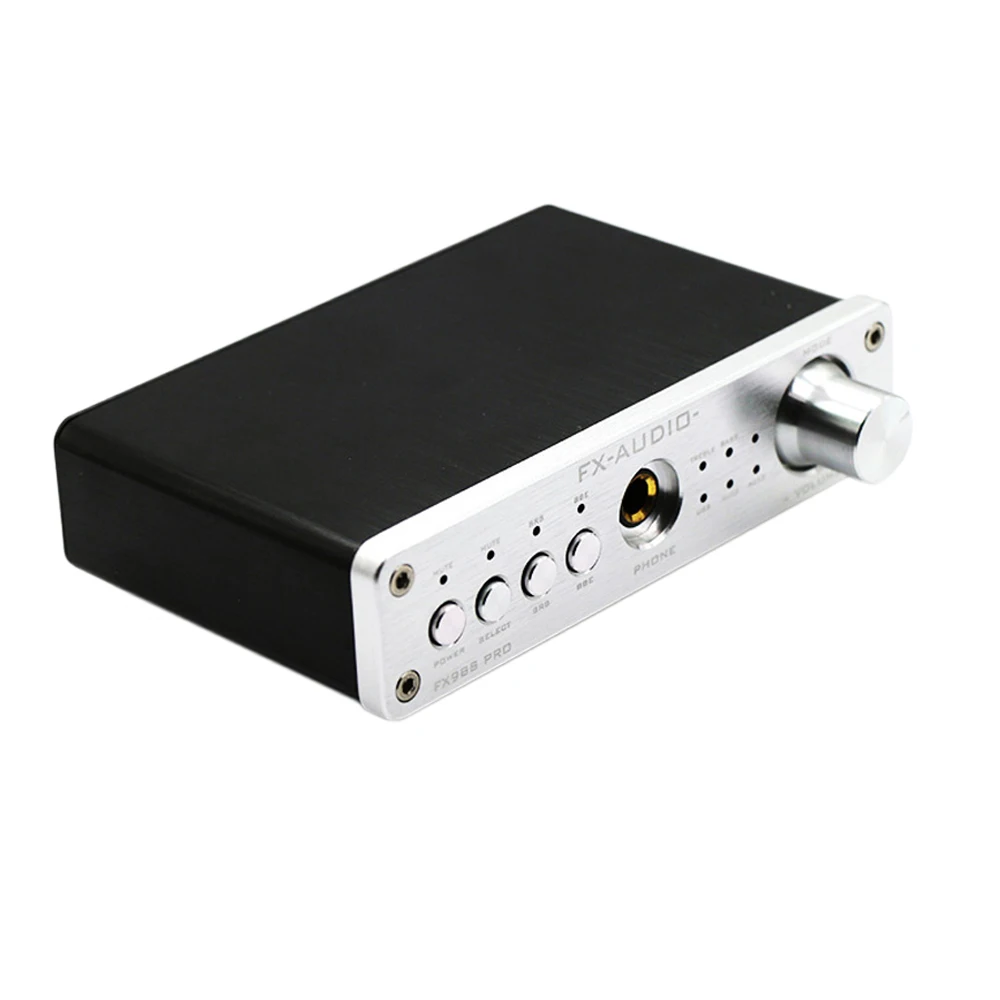 FX Audio 98S PCM2704 NJW1144 MAX9722 120 Вт HIFI усилитель для наушников DAC USB декодер аудио звука 12 В