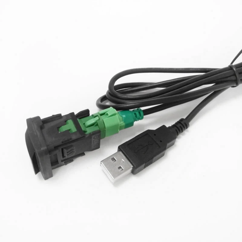 Автомобильный проигрыватель радио Usb переключатель кнопка конвертер кабель