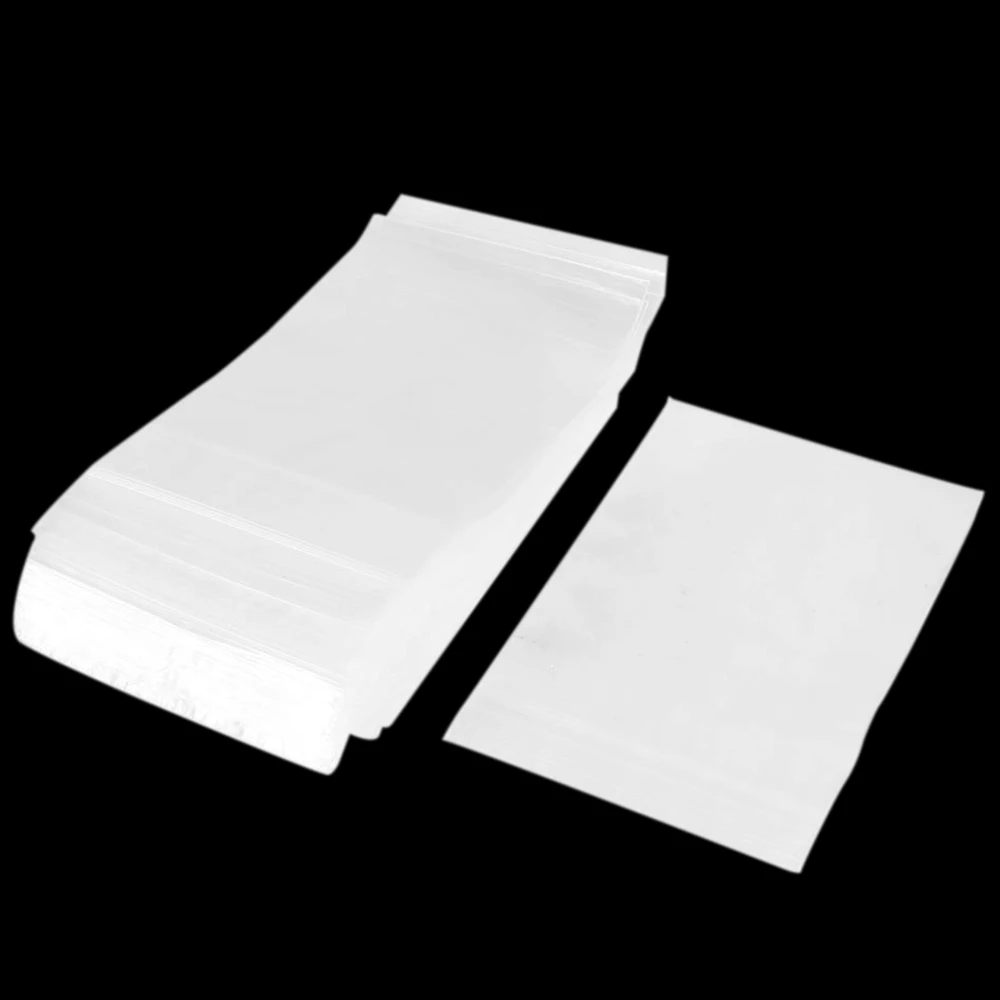 PPYY NEW-герметизируемые мешки на молнии, прозрачный пластик, 15x10 см, упаковка из 100