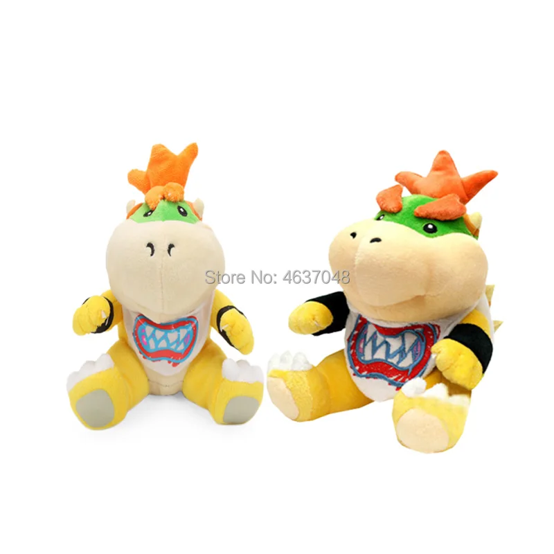 Супер Марио Bros Плюшевые игрушки 18-24 см Bowser JR Koopa Bowser Dragon плюшевые куклы Братья Мягкие плюшевые