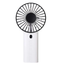 Stylish desk fan fan cooling Mobile Phone Bracket Mini Fan Portable Usb Rechargeable Air Conditioner Summer Cooler Fan(White