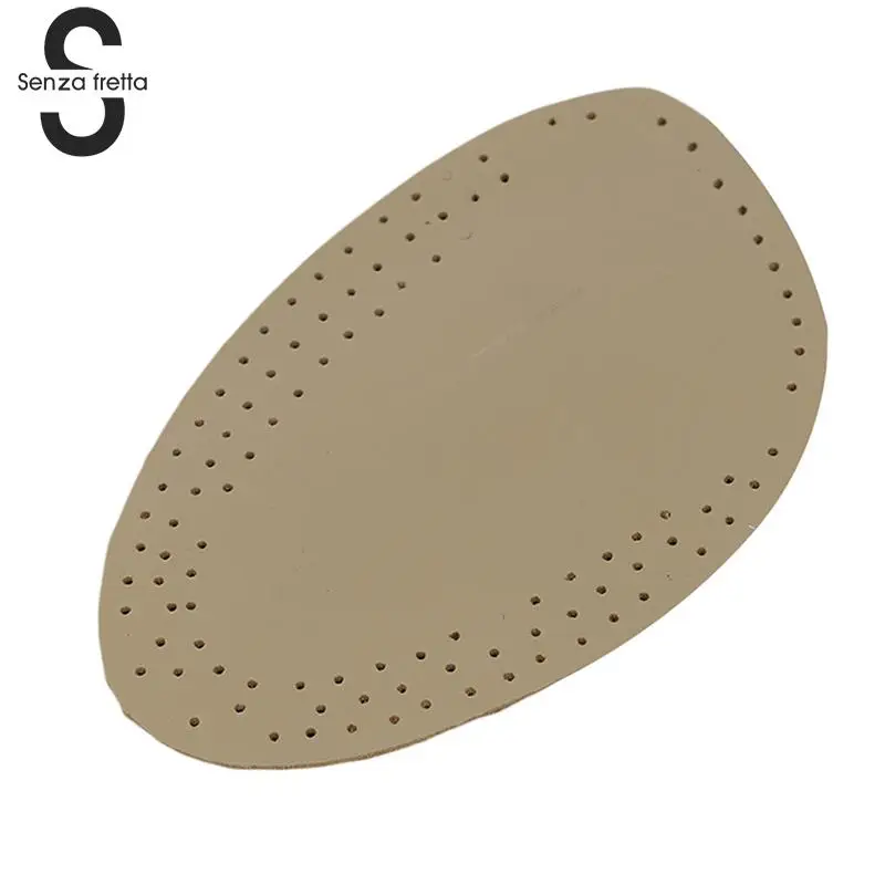 

1 Pair Half Insole Toe Pads Forefoot Pad Feet Care High Heels Footpad Relief Pain Faux Leather Breathable Insole LDD0457