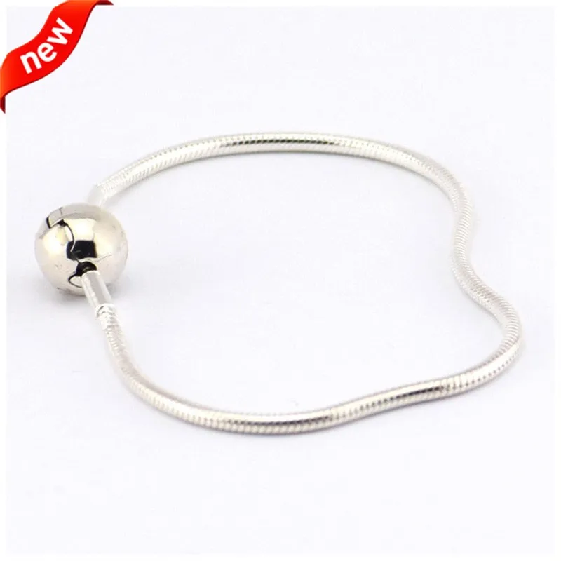 

Genuine 925 Sterling Silver Essence Collection Bracelets Fashion Bracelets for Women DIY Fits Essence Charms Beads Jewelry B010