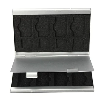 

15 in 1 Aluminum SIM Micro-SIM Memory Card Card Holder Case Holder