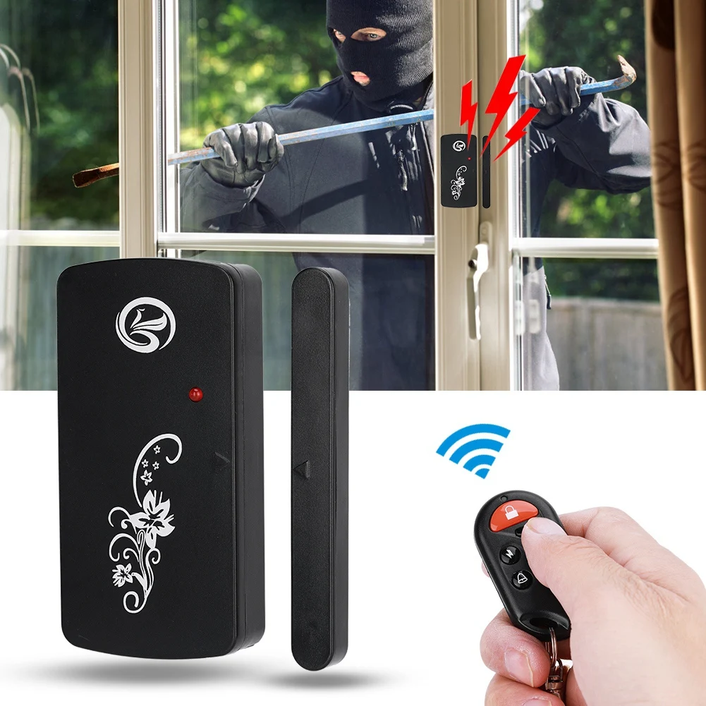 

Magnetic Sensor for Door Burglar Security System Smart Home Alarm Emergency Alarm and Doorbell with Remote Control