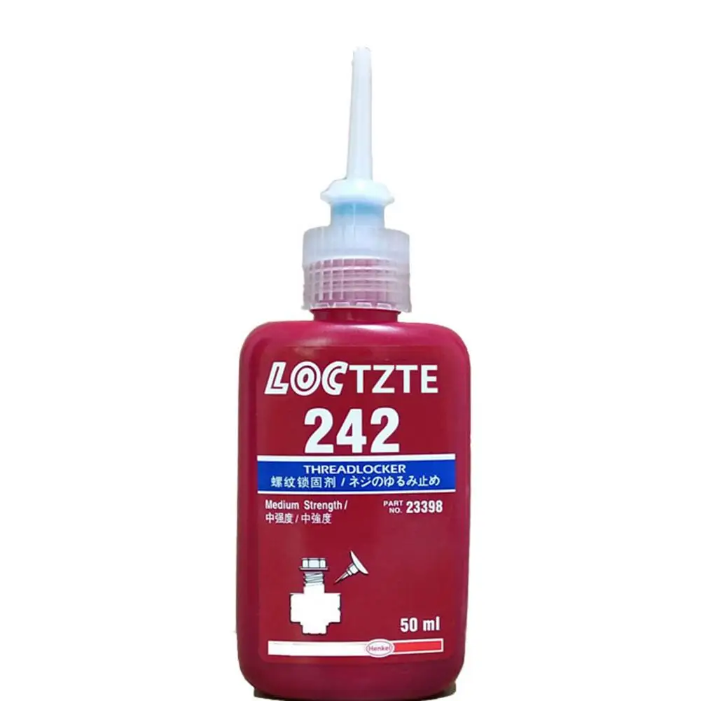 

Automobile Motorcycle 242 Thread Glue Anti - Loose Anti - Vibration Removable Compressor Anaerobic Rubber Adhesive Threadlocker