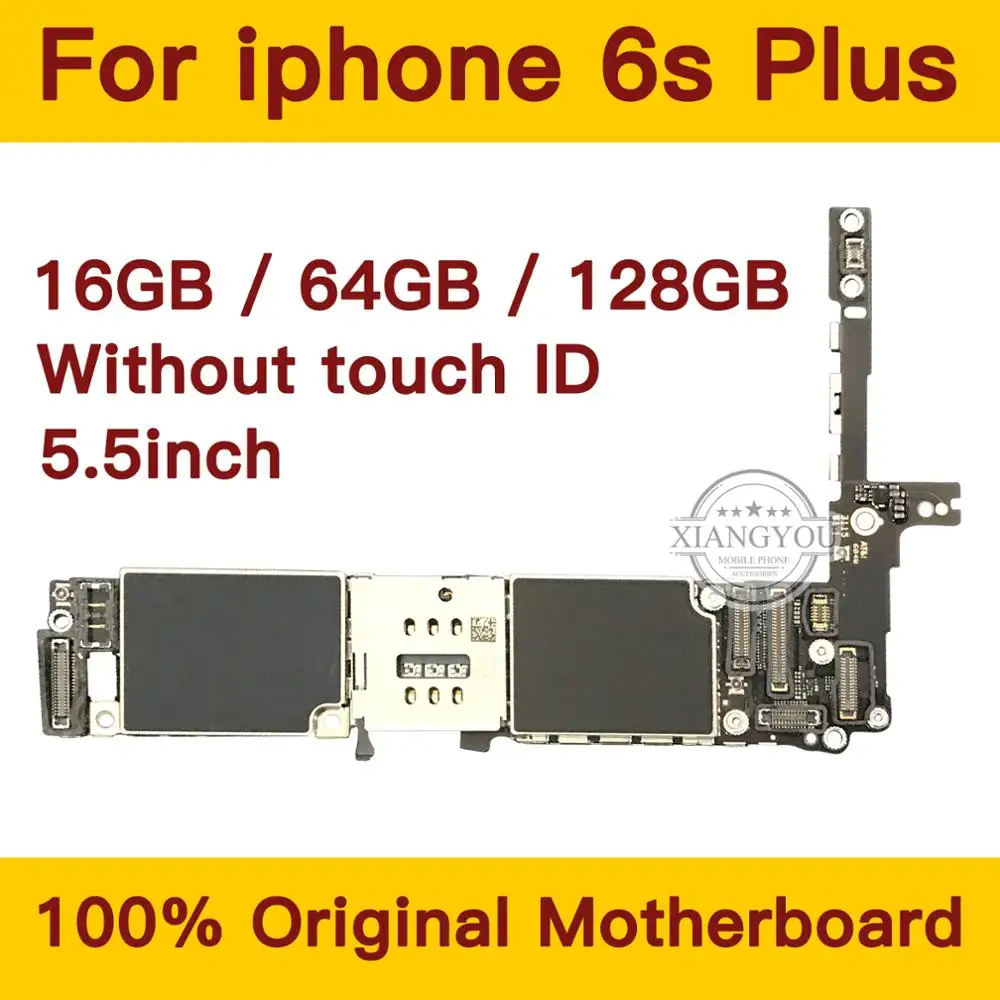 Оригинальная разблокированная материнская плата 16 Гб/64 Гб/128 ГБ для iPhone 6S Plus без