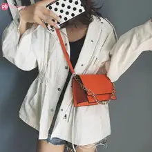 Брендовая дизайнерская сумка на цепочке с клапаном, сумка-мессенджер для женщин из искусственной кожи, модная однотонная мини-сумка на плечо Bolsa Feminina