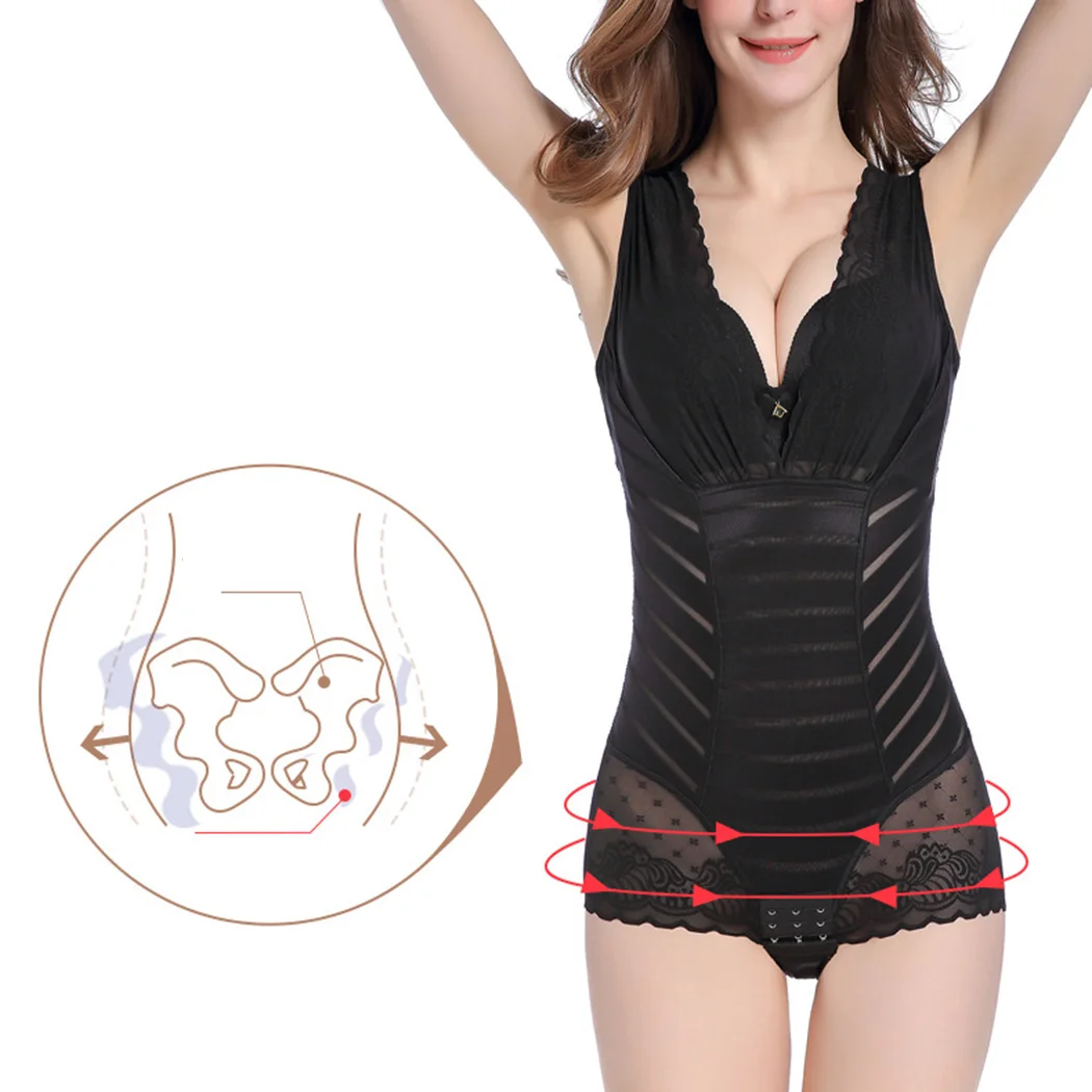 Sexy Lace Bodysuit Waist Shapewear Lingerie