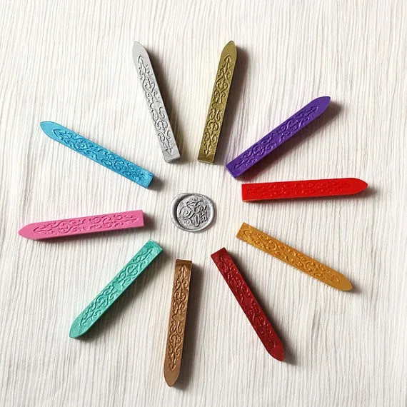 Печать восковая Геометрическая Звезда Луна горная печать таинственная