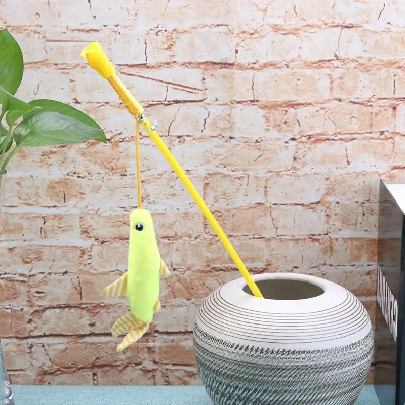 Игрушки для кошек домашние животные стирающая удочка котят Когтеточка игр