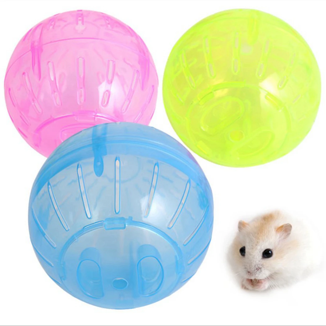 

Hot Sale Breathable Clear Ball Without Bracket Hamster Toy Pets Product Small Running Ball Plastic Fit for Small Pets Hamster