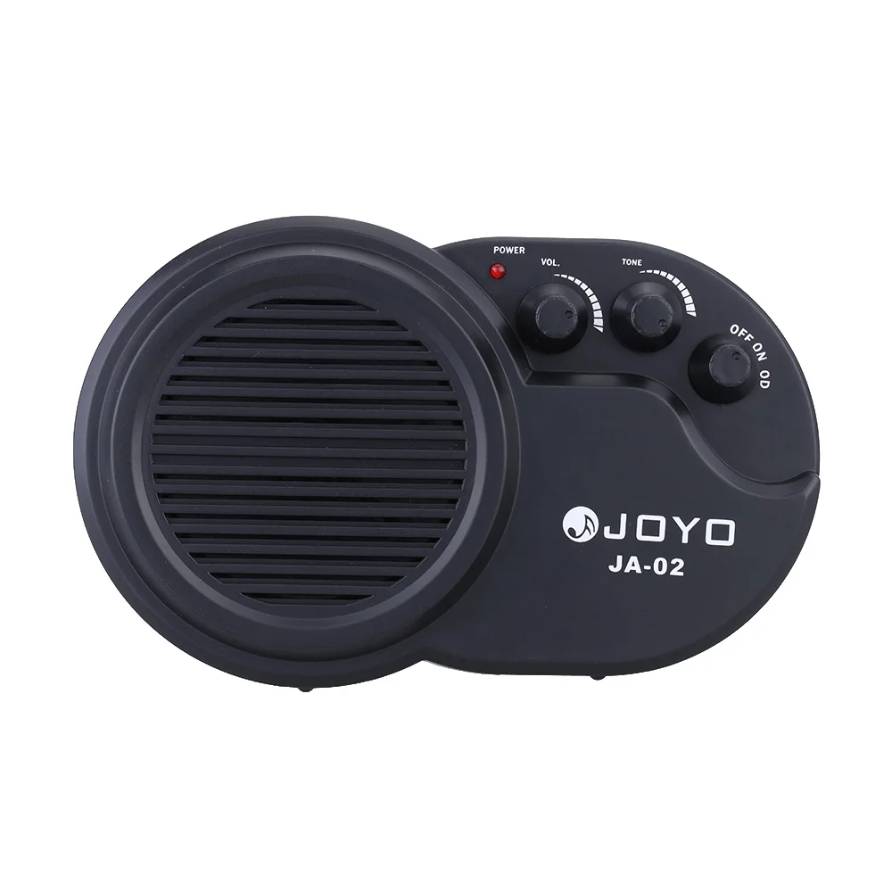 

JOYO JA-02 3W Guitar Amplifier Mini Electric Guitar Amp Speaker with Volume Tone Distortion Control Guitar Accessories