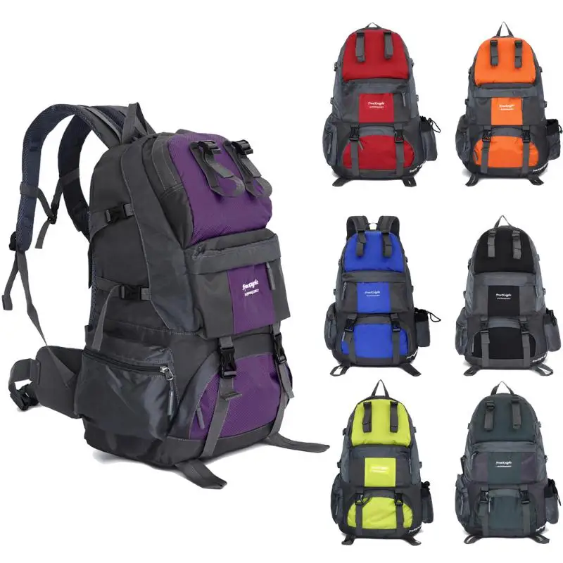 

Waterproof Sports Backpack Nylon Men Women Travel Bag Mountain Climbing Camping Hiking Rucksack Outdoor Bags Sac A Dos Mochila