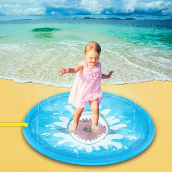 

New Sprinkle And Splash Play Mat Toy For Children Infants Toddlers Boys Girls A Inflatable Outdoor Sprinkler Pad Beach Lawn Toy