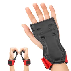 1 пара Спорт Тренажерный зал Вес подъема перчатки с рукояткой площадку для кросс-тренинга тренировки Для мужчин и Для женщин Нескользящие