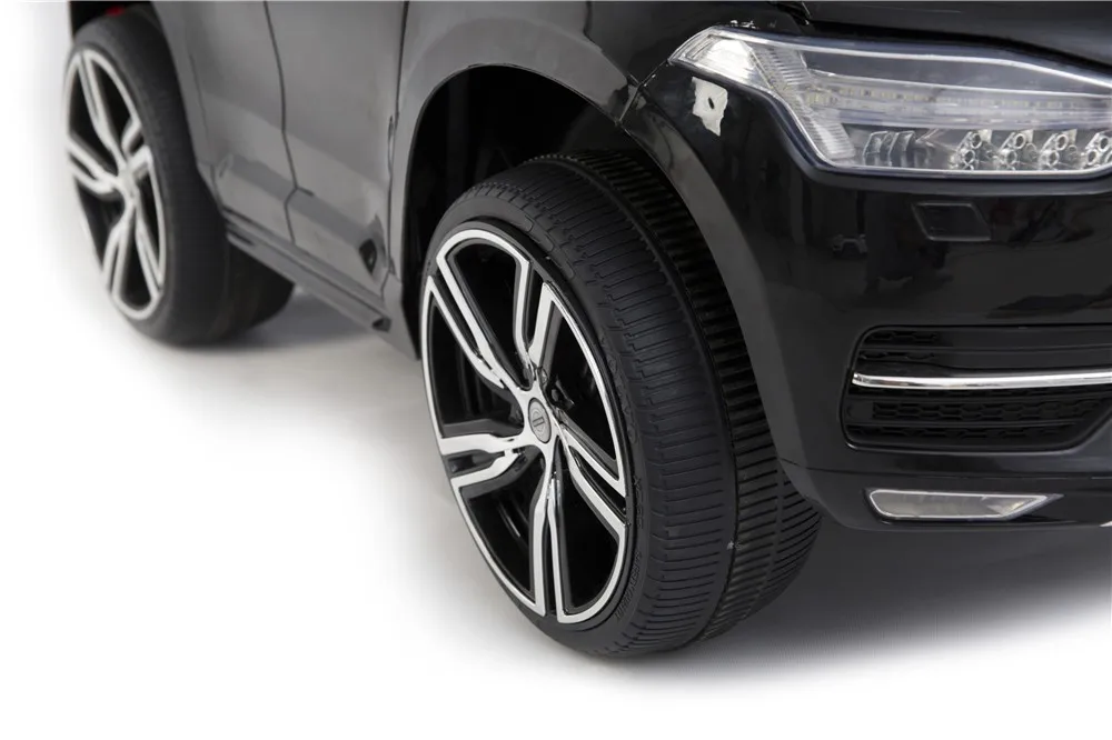 Volvo License XC90 электромобиль для детей Радиоуправляемый с ручкой переноски кожаное