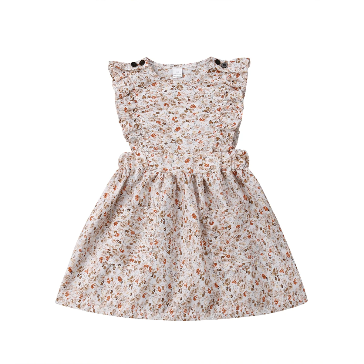 

Summer Little Sister Baby Romper Jumsuit Girl Kid Big Sister Dresses Floral Clothes