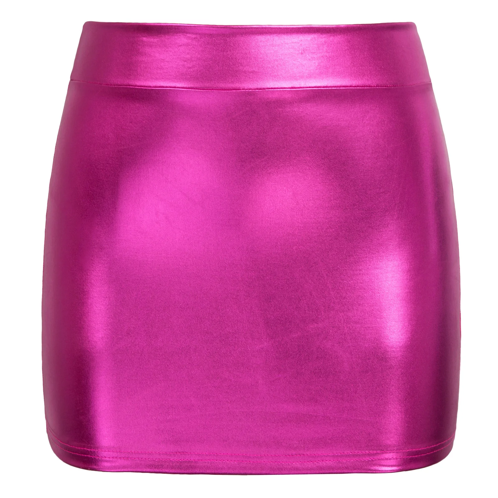 Женская Блестящая облегающая юбка-карандаш вечерние Клубные платья мини-юбка