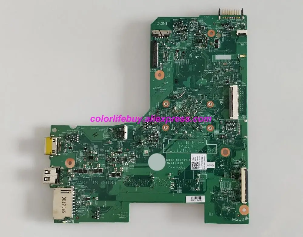 حقيقية CN-0H9V44 0H9V44 H9V44 14214-1 برنامج العمل والميزانية: 1JTN6 N2840 اللوحة المحمول اللوحة الأم لديل انسبايرون 3451 الكمبيوتر الدفتري