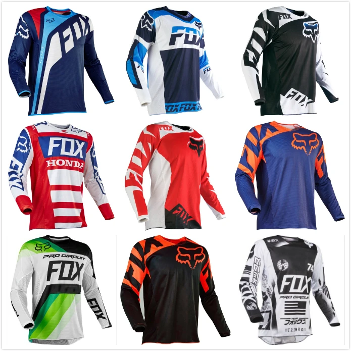 

2019 DH LS BMX motocross downhill cycling Jersey cycling clothing enduro team pro rbx MTB Moto GP mountainbike accept customized