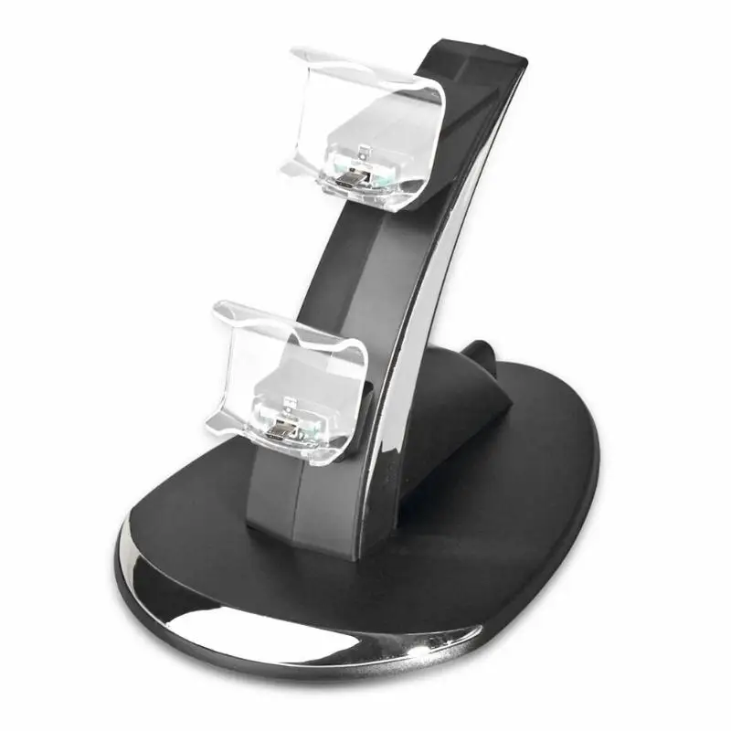 

Dual Controllers Charger Charging Dock Stand Station for Sony PlayStation 4 PS4 Game Wireless Controller Console High Quality