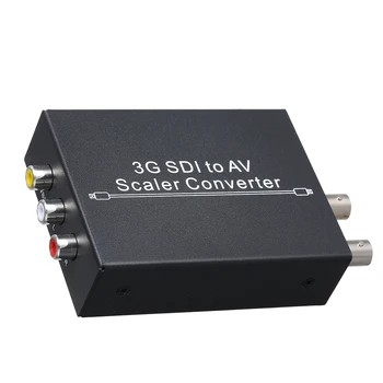 

2.970Gbit/s 3G SDI to AV Scaler Converter HD SD L/R Analog Stereo Audio Converter 3G/HD/SD