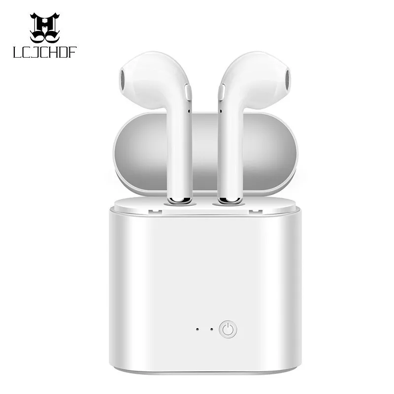 I7 I7s TWS Wireless Bluetooth Earphones In-Ear Music Earbuds Airpod Stereo Headset For Iphone X 6 7 8 Samsung Xiaomi Retail Box