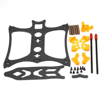 

ZJWRC KBAT136 136mm Wheelbase 3 Inch 3mm Arm Frame Kit for RC Remote Control Toys Spare Parts Accessories