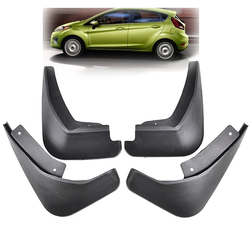 Литые Брызговики для Ford Fiesta Mk7 2009 2017 2010 2011 2012 2013 2014 2015 2016 аксессуары|Грязезащита| |