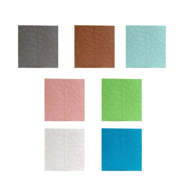 

10PCS/pack 3D Waterproof Decor Wall Stickers Self-Adhesive Warm Wall Panels Paper For TV Wall Background Dormitory Bedroom Sofa