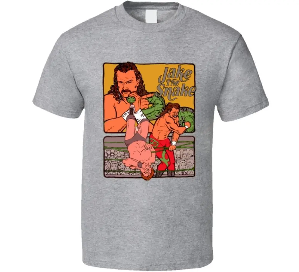 جيك روبرتس الثعبان المصارعة أسطورة T قميص جيك روبرتس الثعبان المصارعة أسطورة T قميص