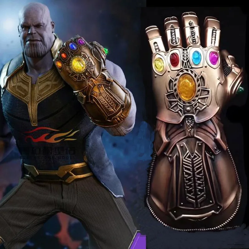 

Thanos Infinity Gauntlet Avengers Infinity War Gloves Cosplay Superhero Avengers Thanos Model Toy for children