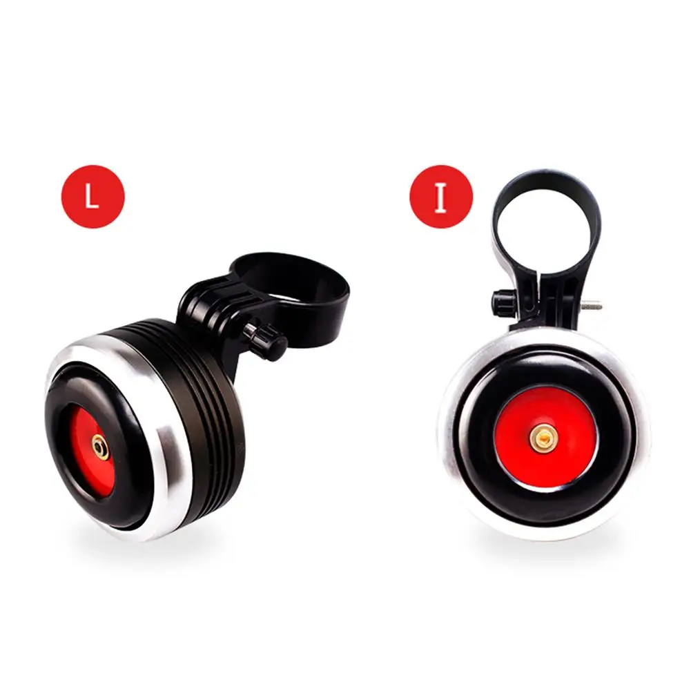 

USB Charging Bicycle Bell Electric Horn With Alarm Loud Sound Horn Ring BMX MTB Bike Handlebar Cycling Safety Anti-theft Alarm