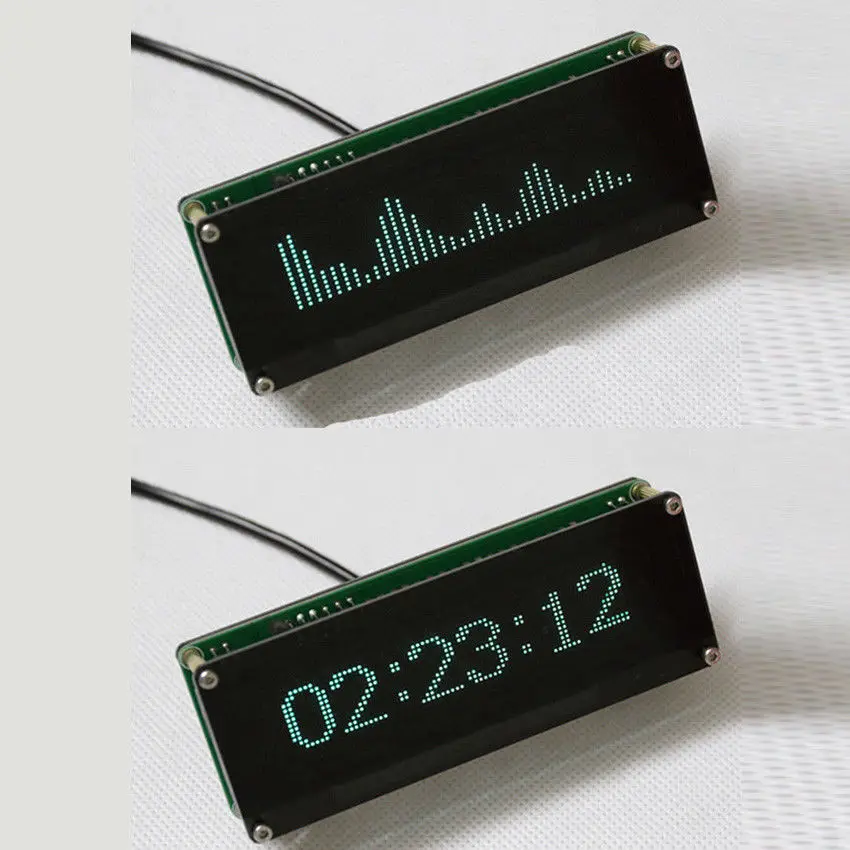 DYKB AK7115 VFD анализатор музыкального спектра аудио стерео индикатор уровня ритм VU