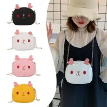 Милые холщовые сумки на плечо для девочек, женские сумки через плечо с цепочкой, сумка для мобильного телефона, шикарная Повседневная Милая упаковка, Прямая поставка