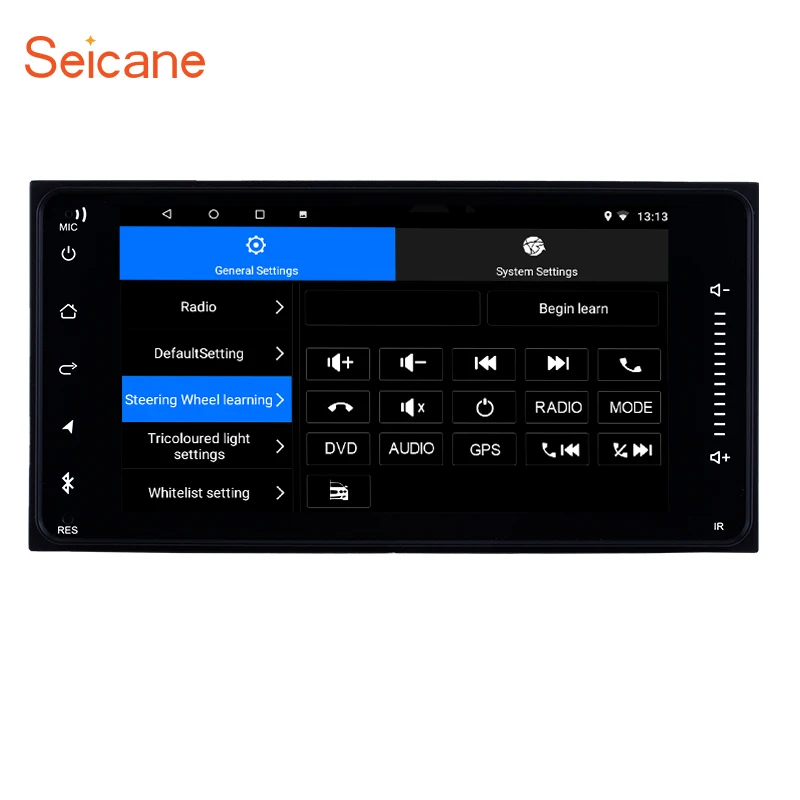 

Seicane 7" Android 7.1 2Din Car Radio For Universal TOYOTA Corolla HD Touchscreen GPS Multimedia Player Head Unit Stereo