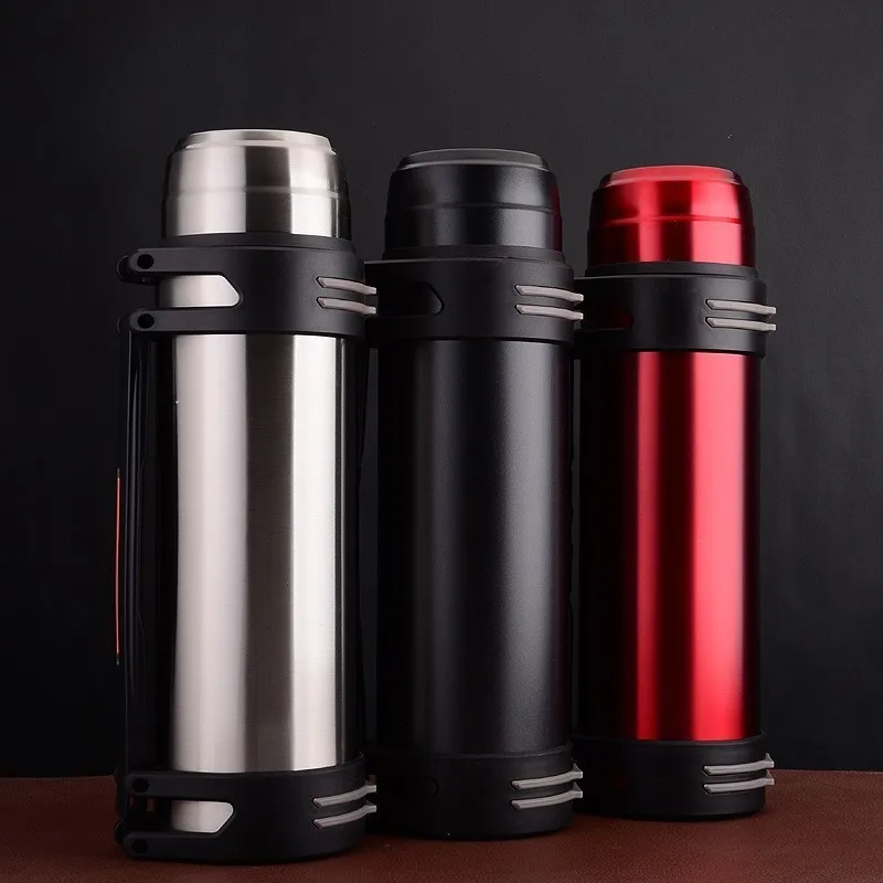 

New Travel Outdoor Sports Bottle Fashion Portable Sling Stainless Steel Vacuum Insulation Pot Department Store